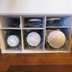 Premium Hair Brush Set - Black and White